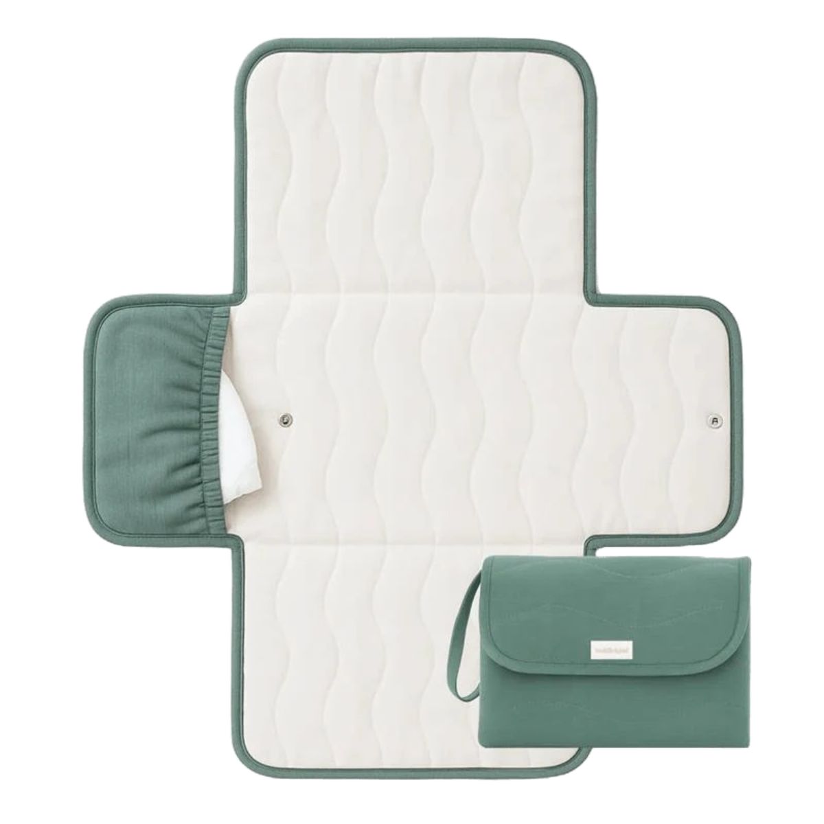 Toddlekind Mini Maven Portable Changing Pad - Forest on Luna Baby Store Miami