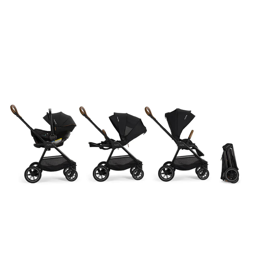 Nuna Triv Next + Pipa Urbn Travel System - Caviar