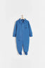 Babycottons Trucks Polo Footed Playsuit - Blue - Luna Baby Store Miami