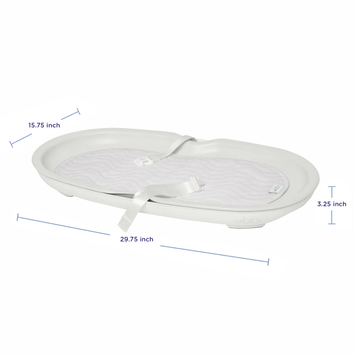 Ubbi Foam Changing Pad - Oat