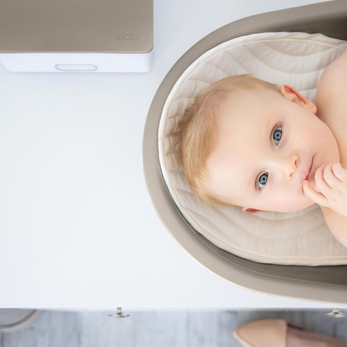 Ubbi Foam Changing Pad - Grey
