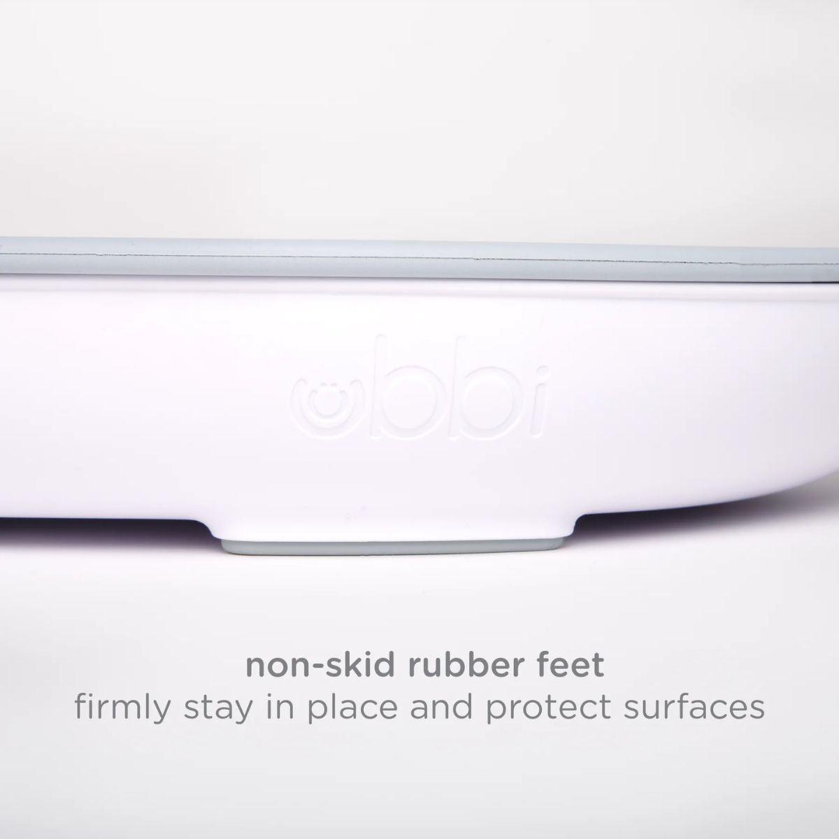 Ubbi Foam Changing Pad - Grey on Luna Baby Store Miami