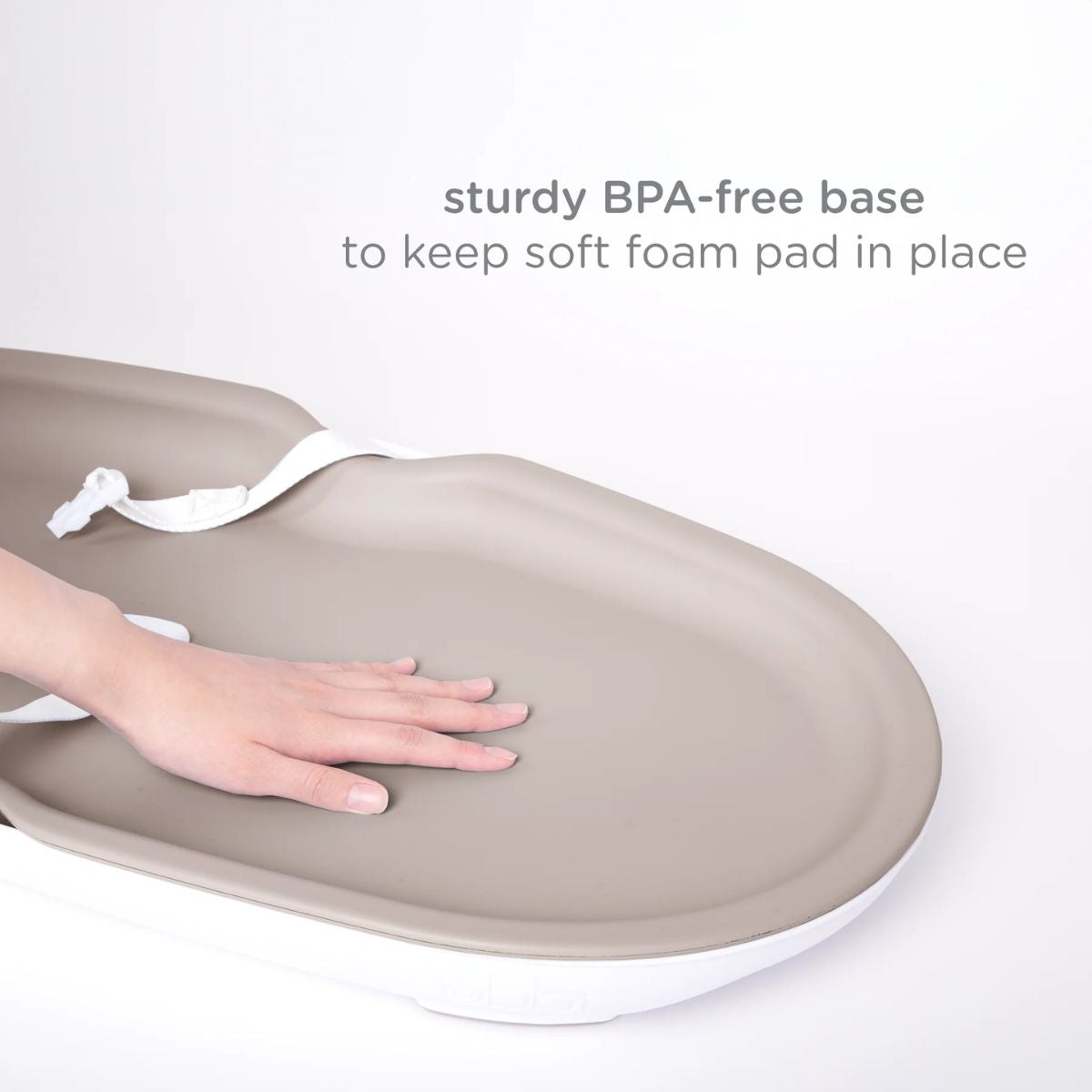 Ubbi Foam Changing Pad - Taupe
