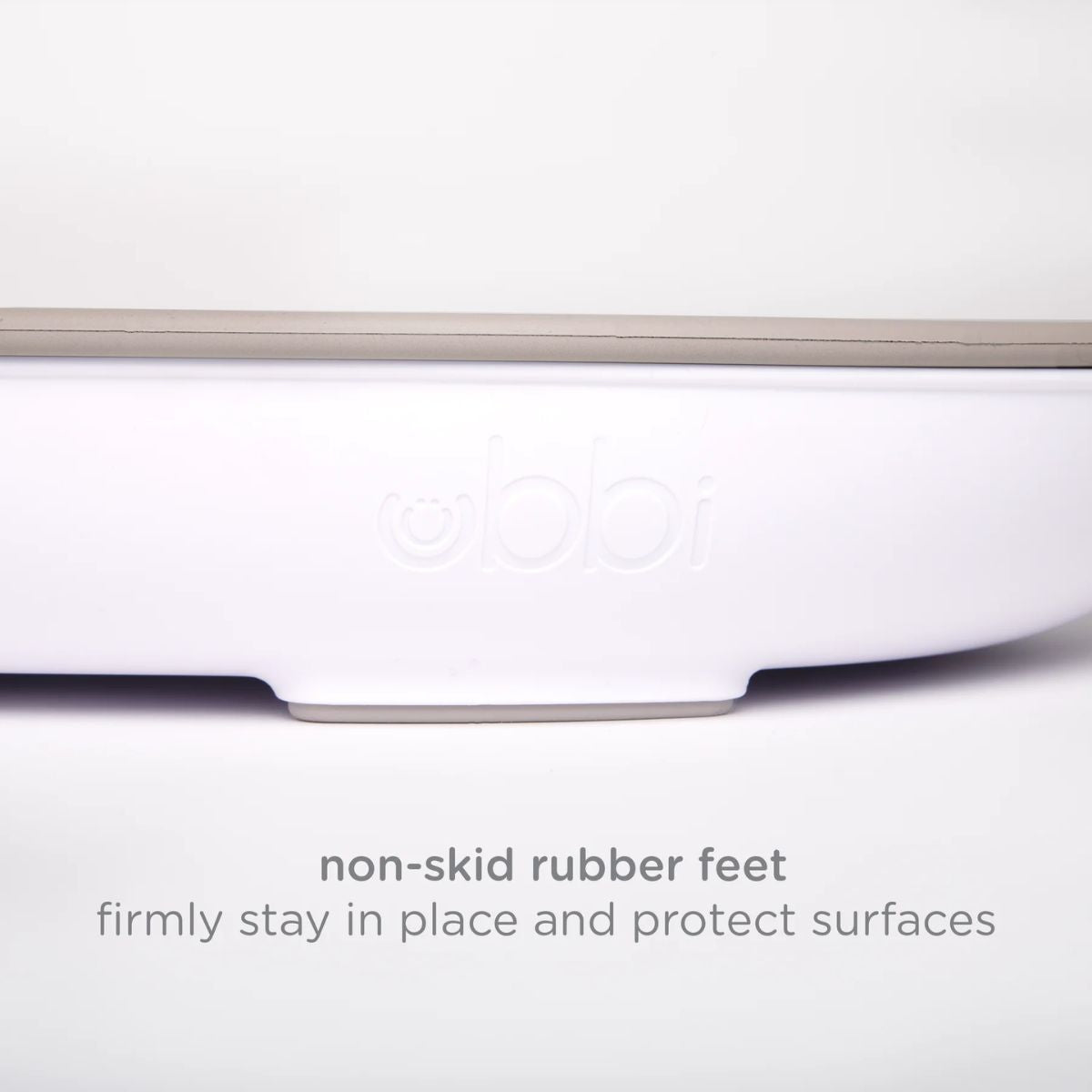 Ubbi Foam Changing Pad - Taupe on Luna Baby Store Miami