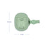 Ubbi On-The-Go Pacifier Holder - Sage on Luna Baby Store Miami