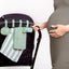 Ubbi On-the-Go Diaper Changing Gift Set 4-Piece - Sage on Luna Baby Store Miami