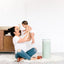 Ubbi Steel Diaper Pail Odor Control System - White on Luna Baby Store Miami