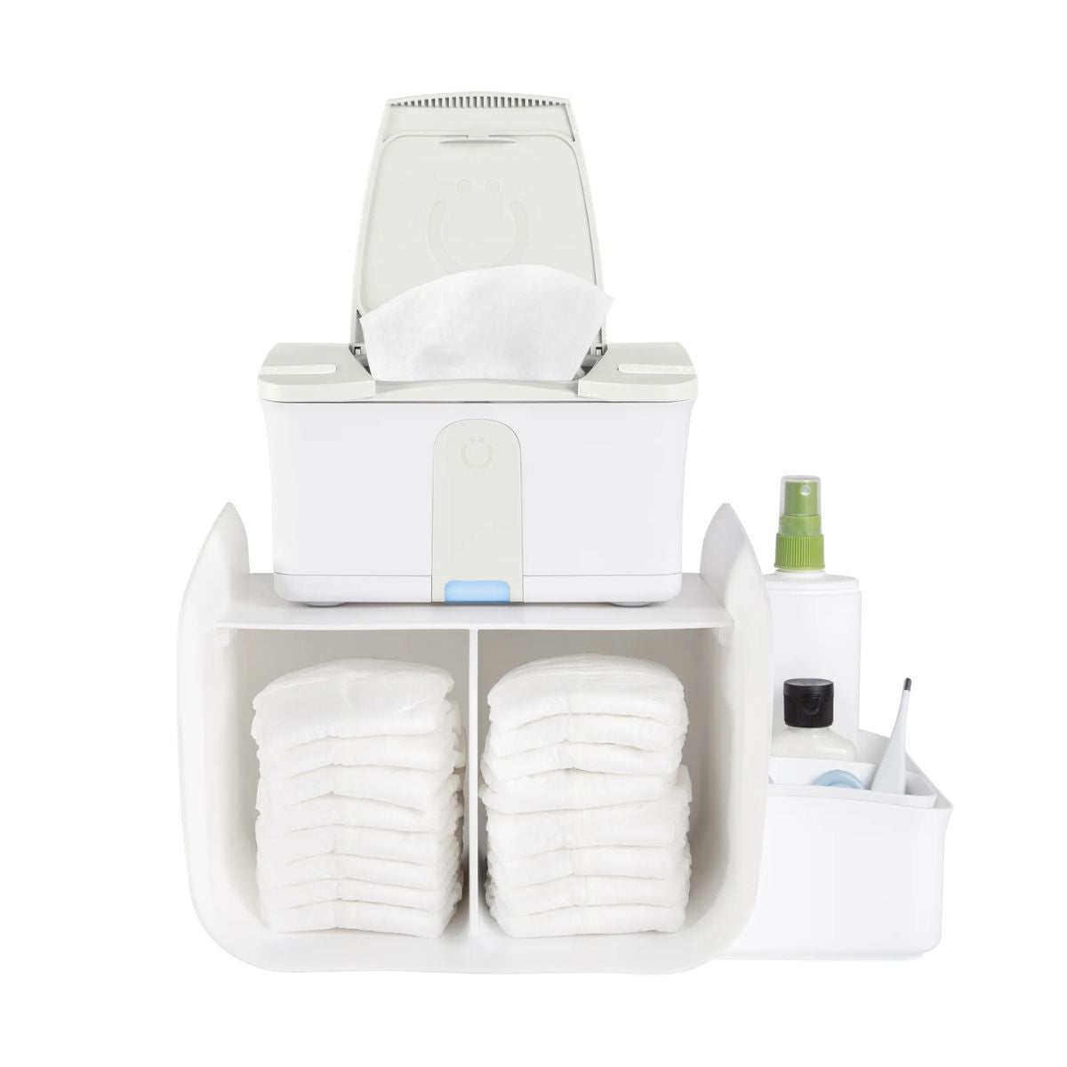 Ubbi Tabletop Diaper Caddy - White