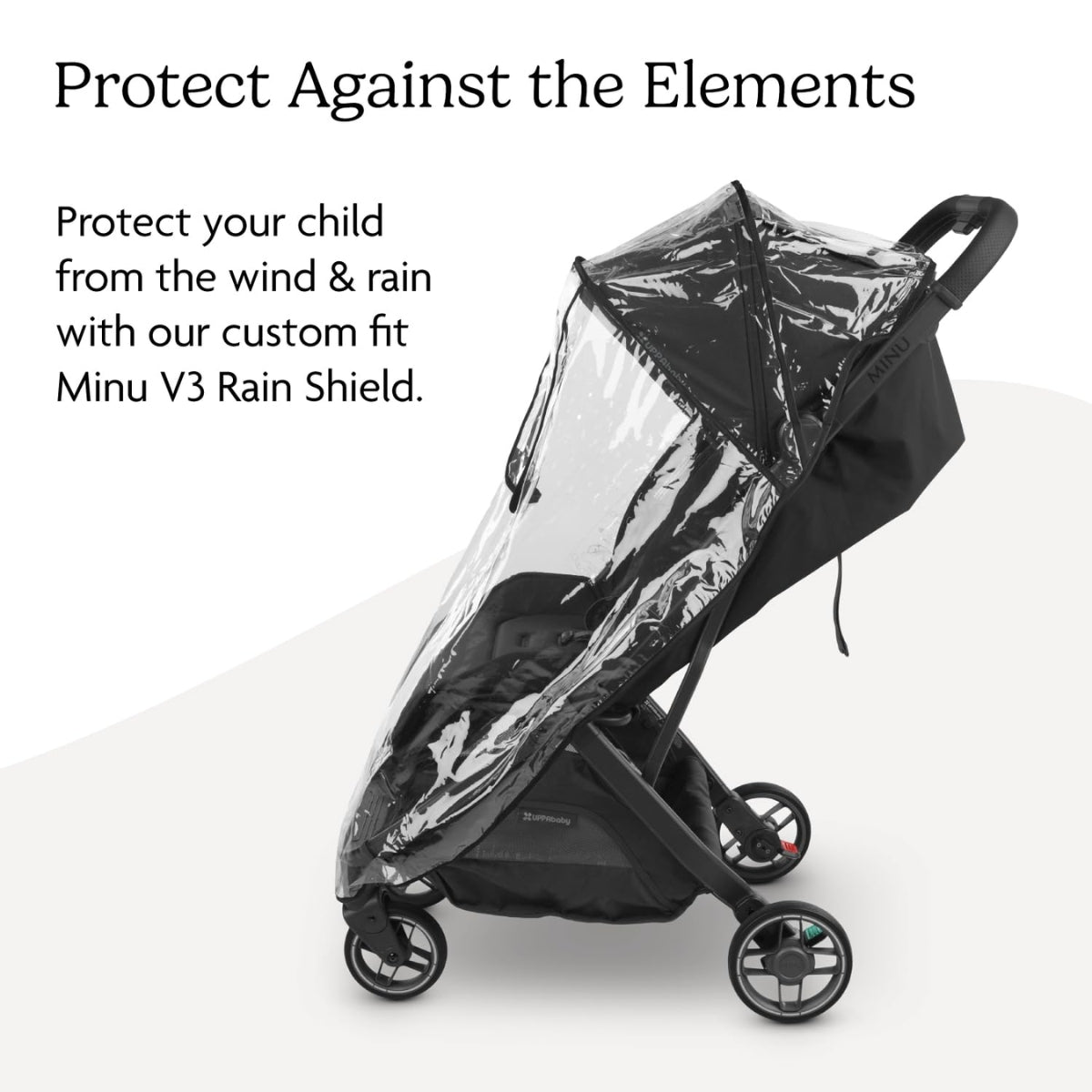 Uppababy Rain Shield for Minu V3 on Luna Baby Store Miami
