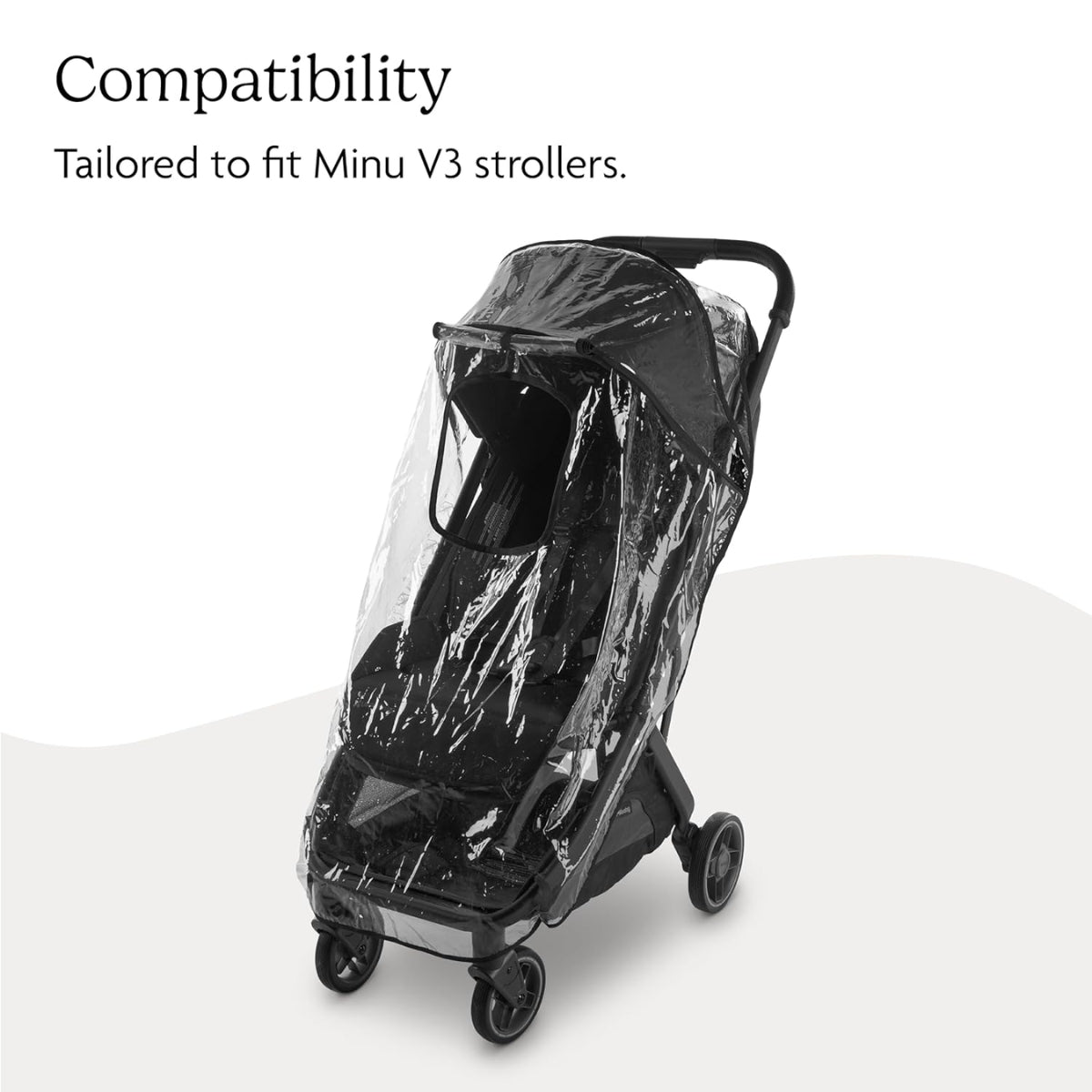 Uppababy Rain Shield for Minu V3 on Luna Baby Store Miami