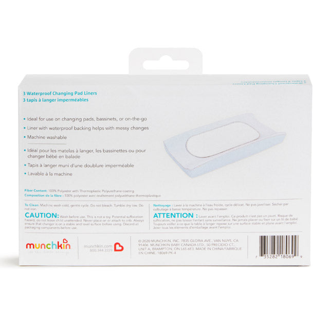 Munchkin Waterproof Changing Pad Liners