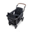 WonderFold L2 Double (2 Seater) Stroller Wagon - Black
