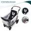 WonderFold L2 Double (2 Seater) Stroller Wagon - Gray