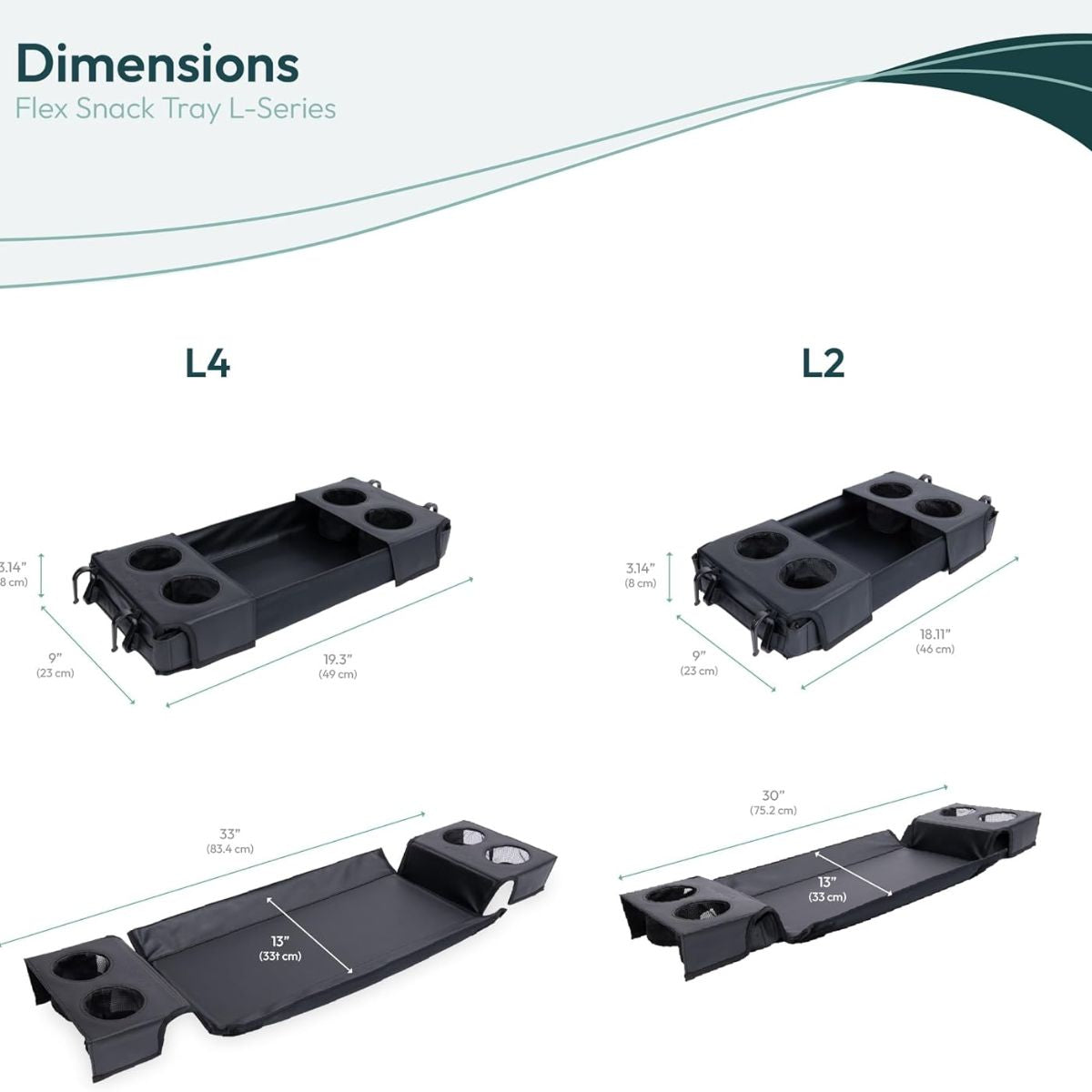 WonderFold L2 Flex Snack Tray