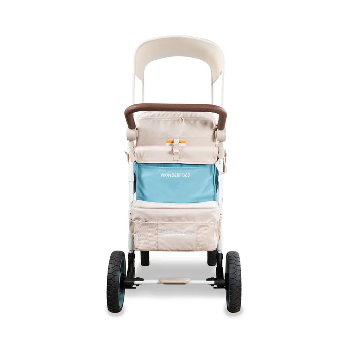 WonderFold VW2 Volkswagon Double (2 Seater) Stroller Wagon - Bondi Blue