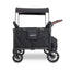 WonderFold W4 Luxe Pro (4 Seater) Stroller Wagon - Jet Black