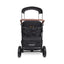 WonderFold W4 Luxe Pro (4 Seater) Stroller Wagon - Jet Black