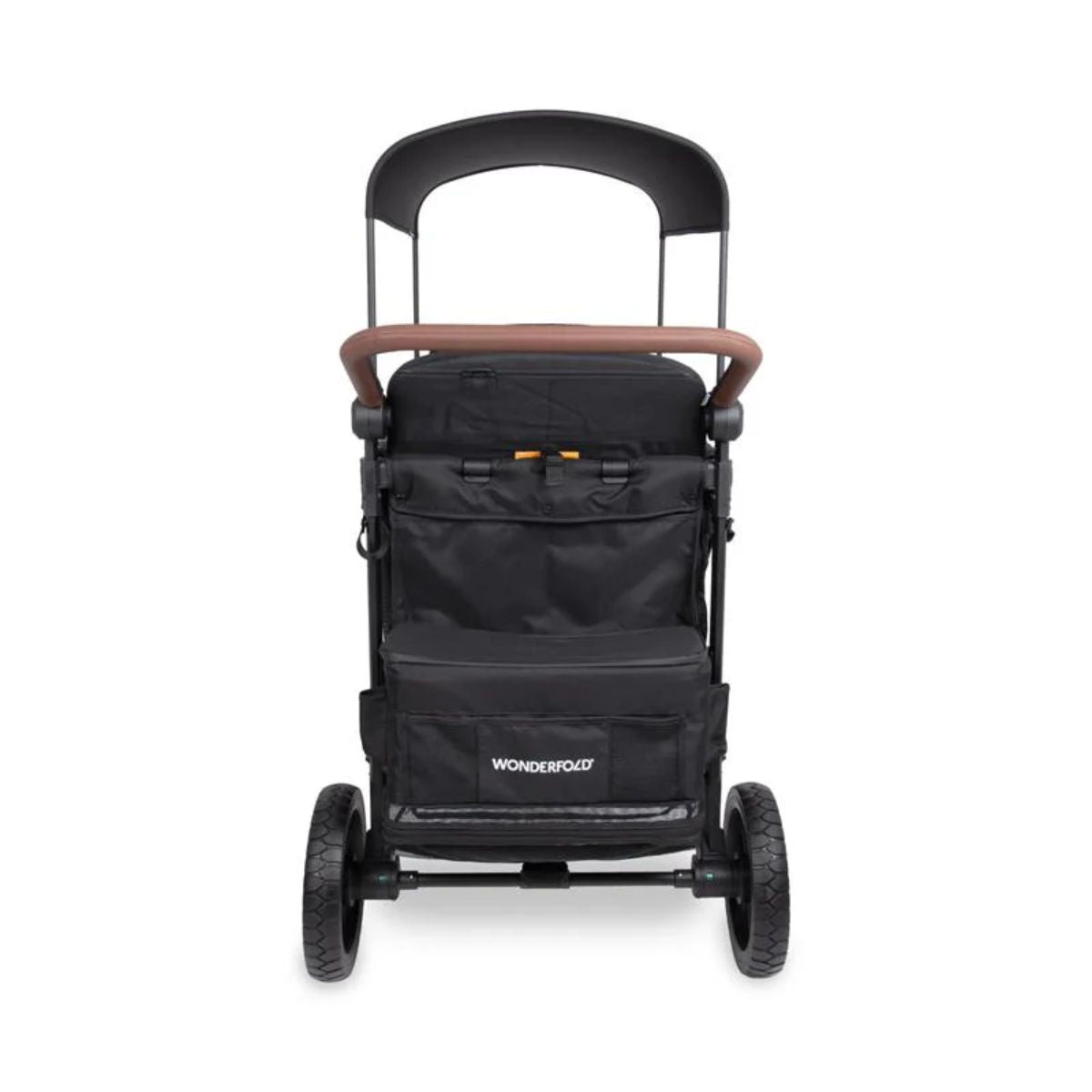 WonderFold W4 Luxe Pro (4 Seater) Stroller Wagon - Jet Black