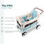 Wonderfold VW4 Edition Quad Stroller in Bondi Blue