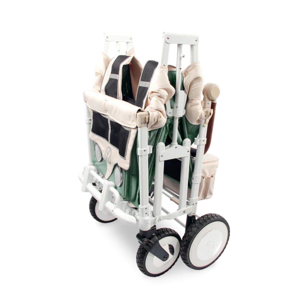 Wonderfold VW4 Volkswagen Stroller Wagon in Sage Green