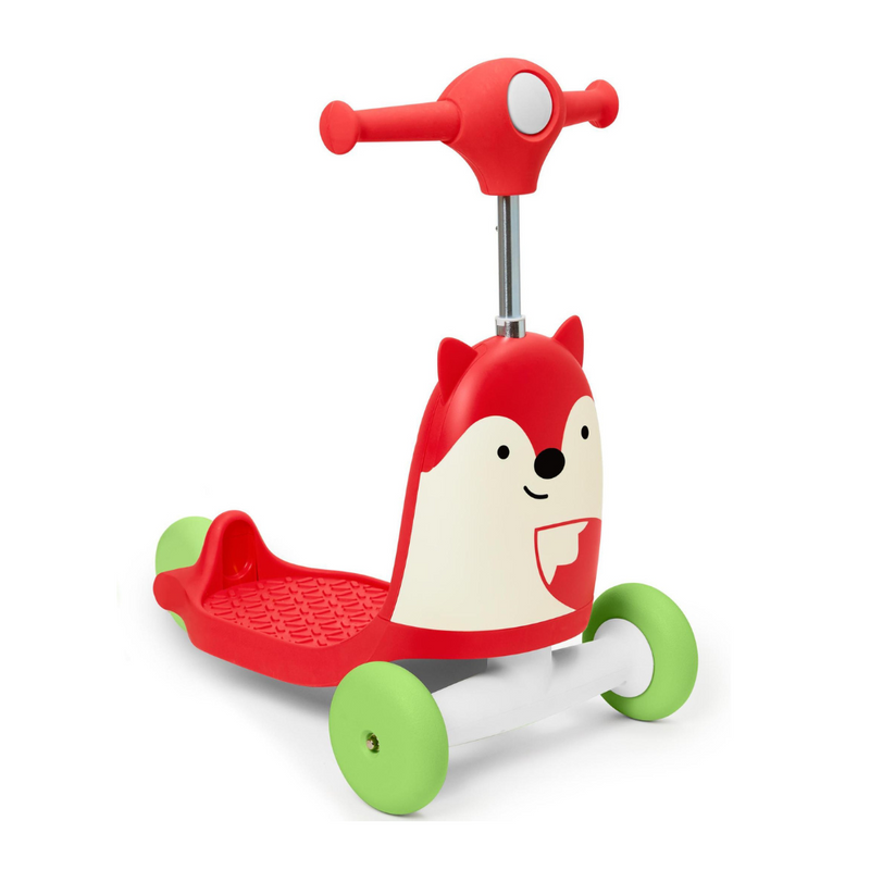 Skip Hop Zoo 3-In-1 Ride On Toy Fox