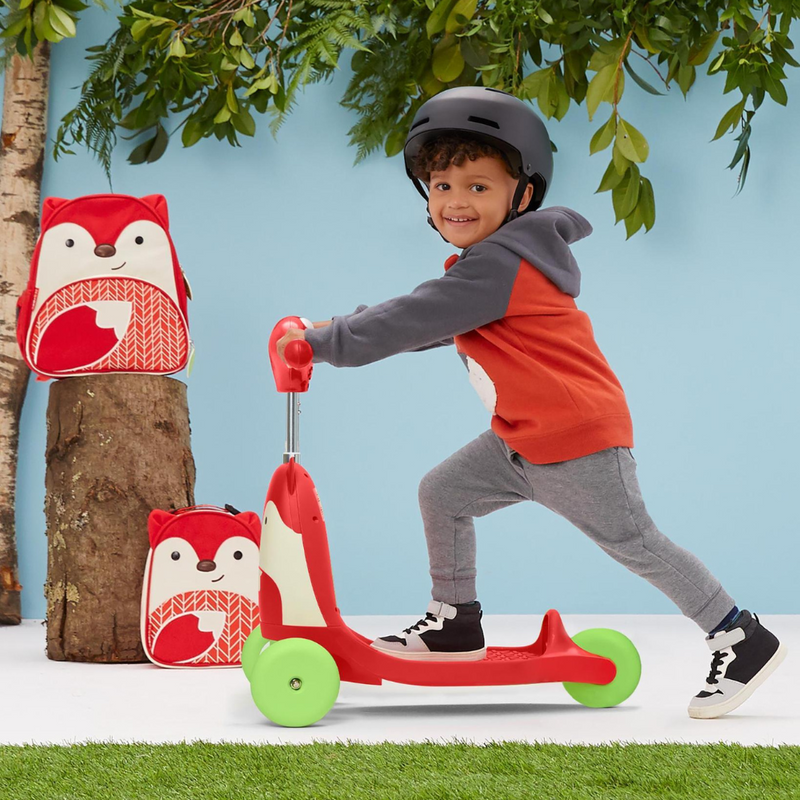 Skip Hop Zoo 3-In-1 Ride On Toy Fox