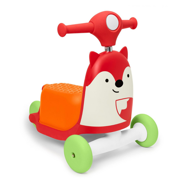 Skip Hop Zoo 3-In-1 Ride On Toy Fox