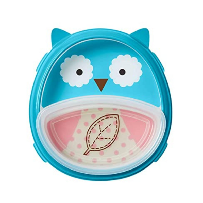 Skip hop Zoo Smart Serve Plate & Bowl Owl