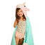 Zoocchini Kids Plush Terry Hooded Bath Towel - Allie the Alicorn on Luna Baby Store Miami