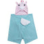 Zoocchini Kids Plush Terry Hooded Bath Towel - Allie the Alicorn on Luna Baby Store Miami