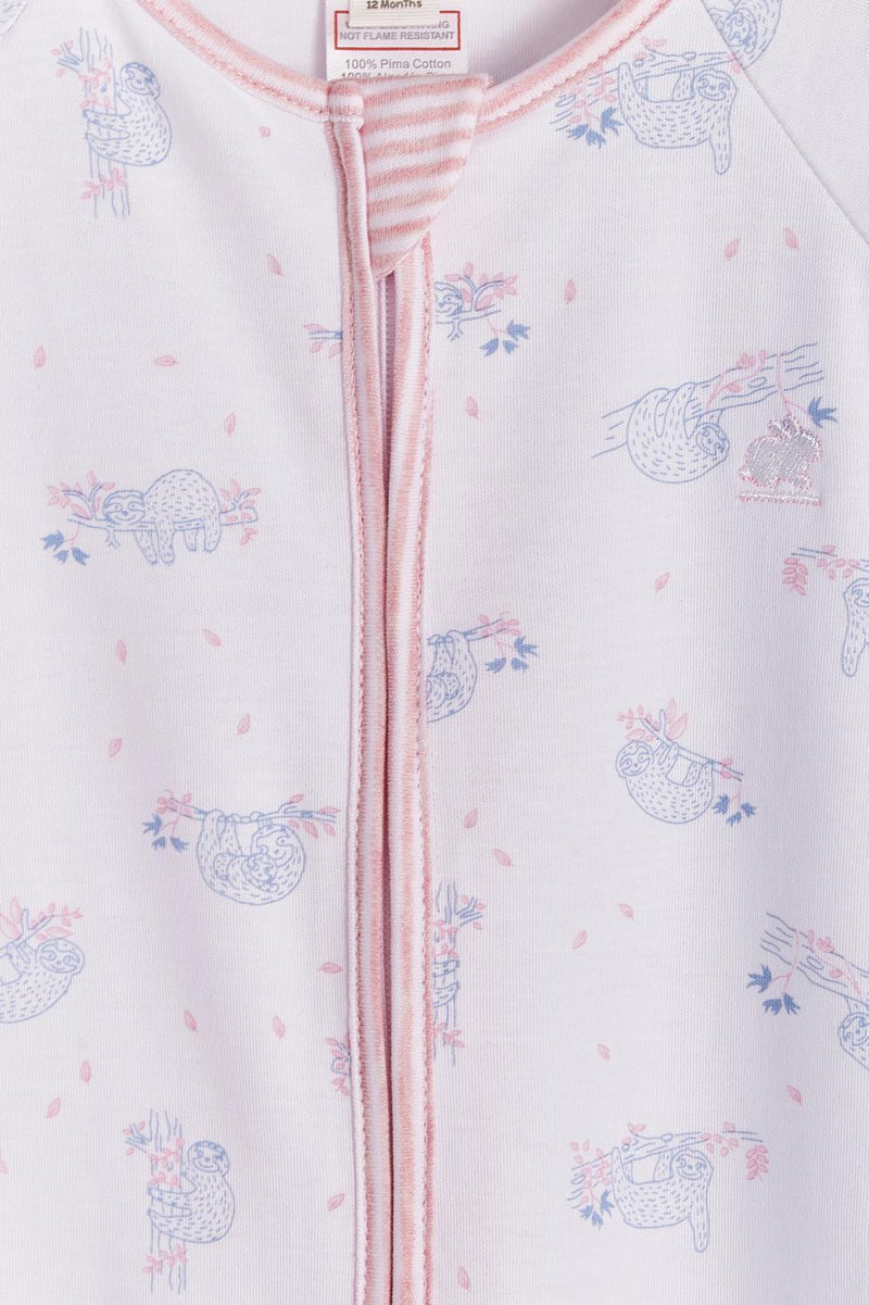 Babycottons Naptime Lix Snug Fit Pajama Pink