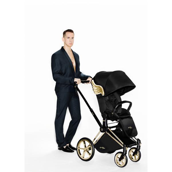 Carrinho De Bebê Cybex E - Priam 2 - Jeremy Scott Wings - Exclusive Designer Edition