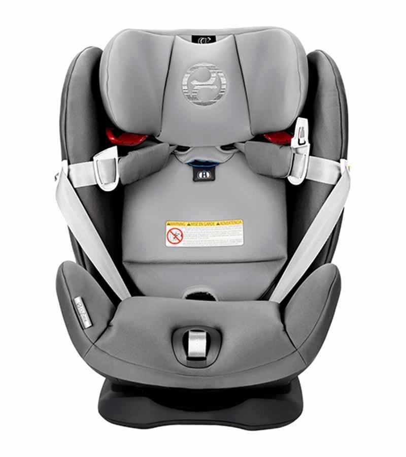 Cybex Eternis S Sensor Safe All-in-One Convertible Car Seat Lavastone Black