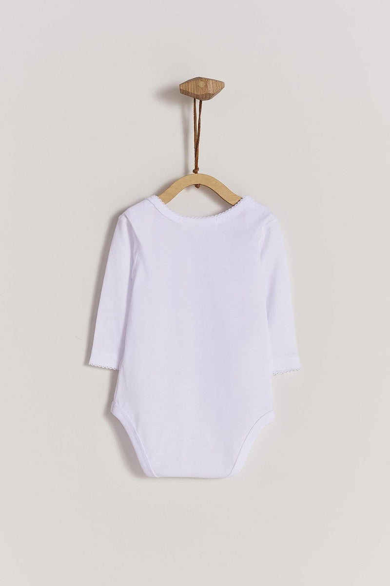 Babycottons Logo Long Sleeve Bodysuit 2-Pack