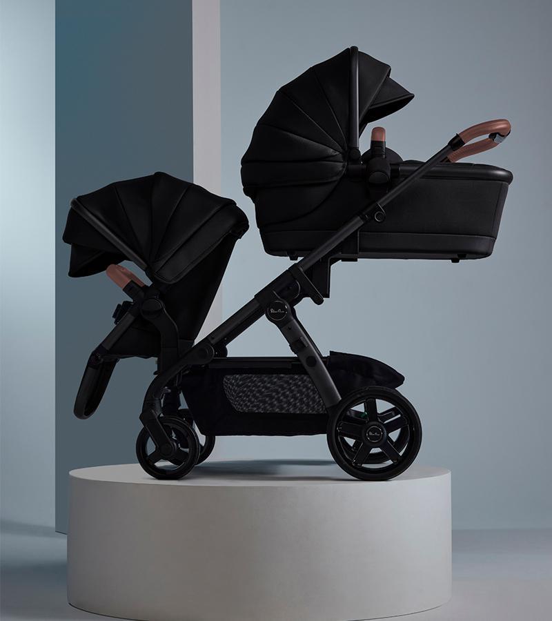 Silver Cross Wave 3 Stroller - Licorice