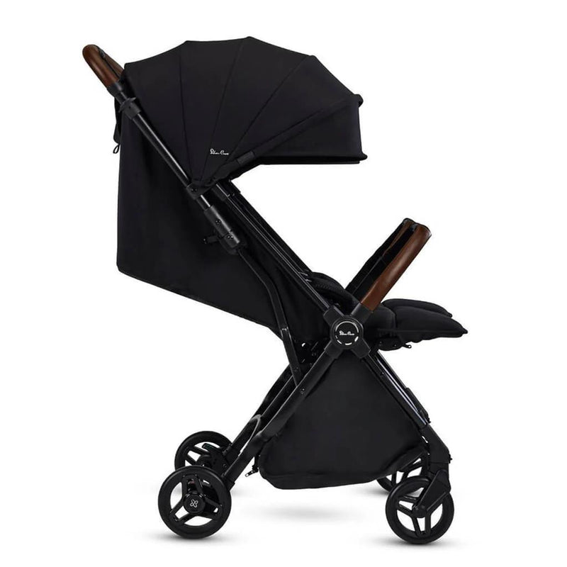 Silver Cross Jet Double Travel Stroller - Black