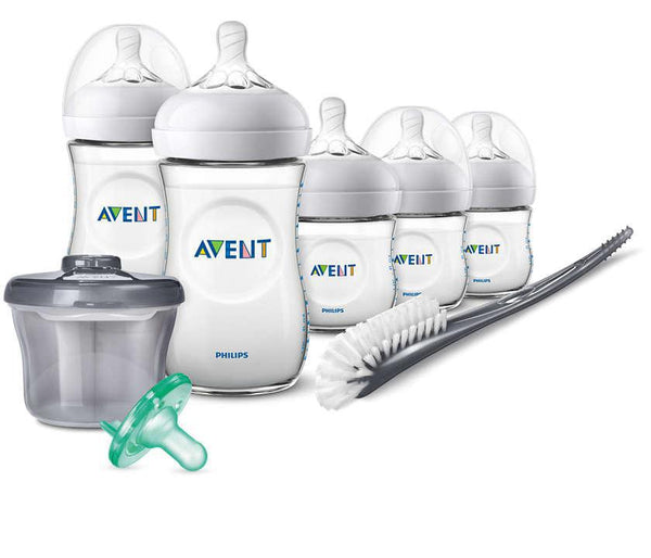 Avent Natural Baby Bottle Newborn Starter Gift Set SCD206/02 - Luna Baby Modern Store