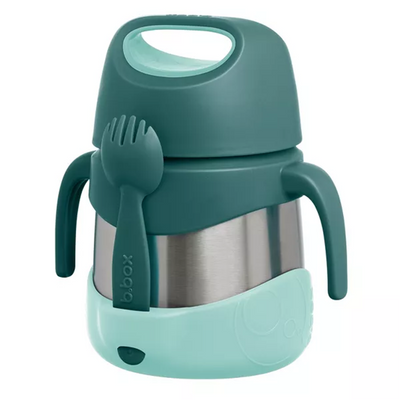 B.box - Emerald Green Insulated Food Jar with Spork