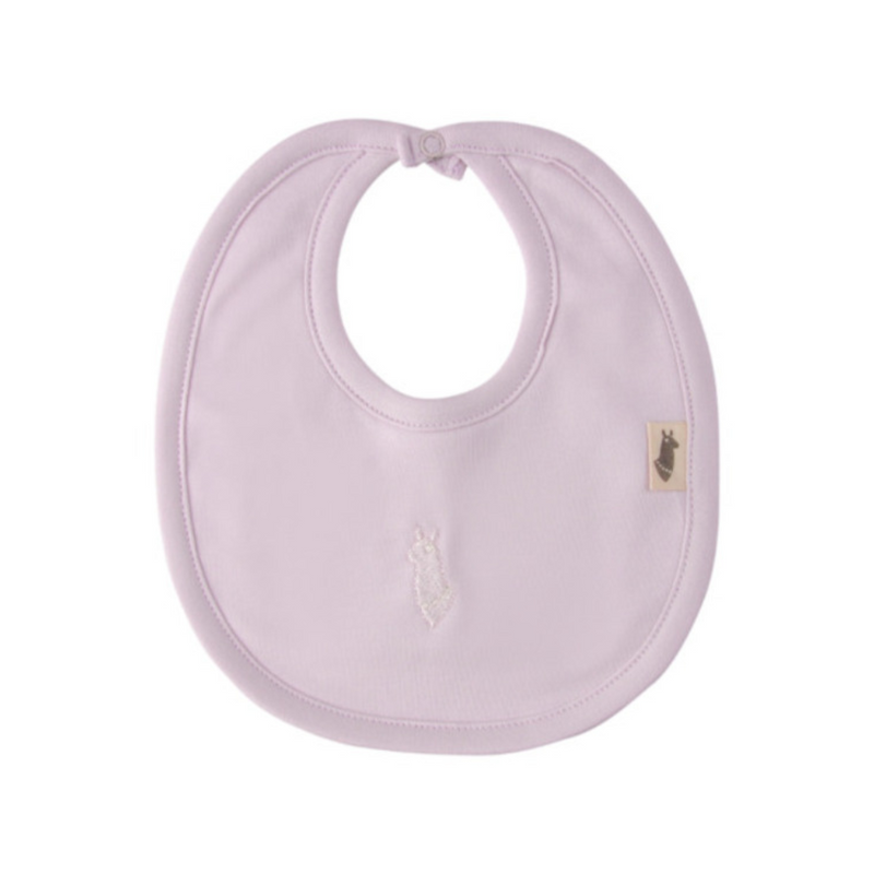 Pima Lima Classic Baby Bib - Lavender