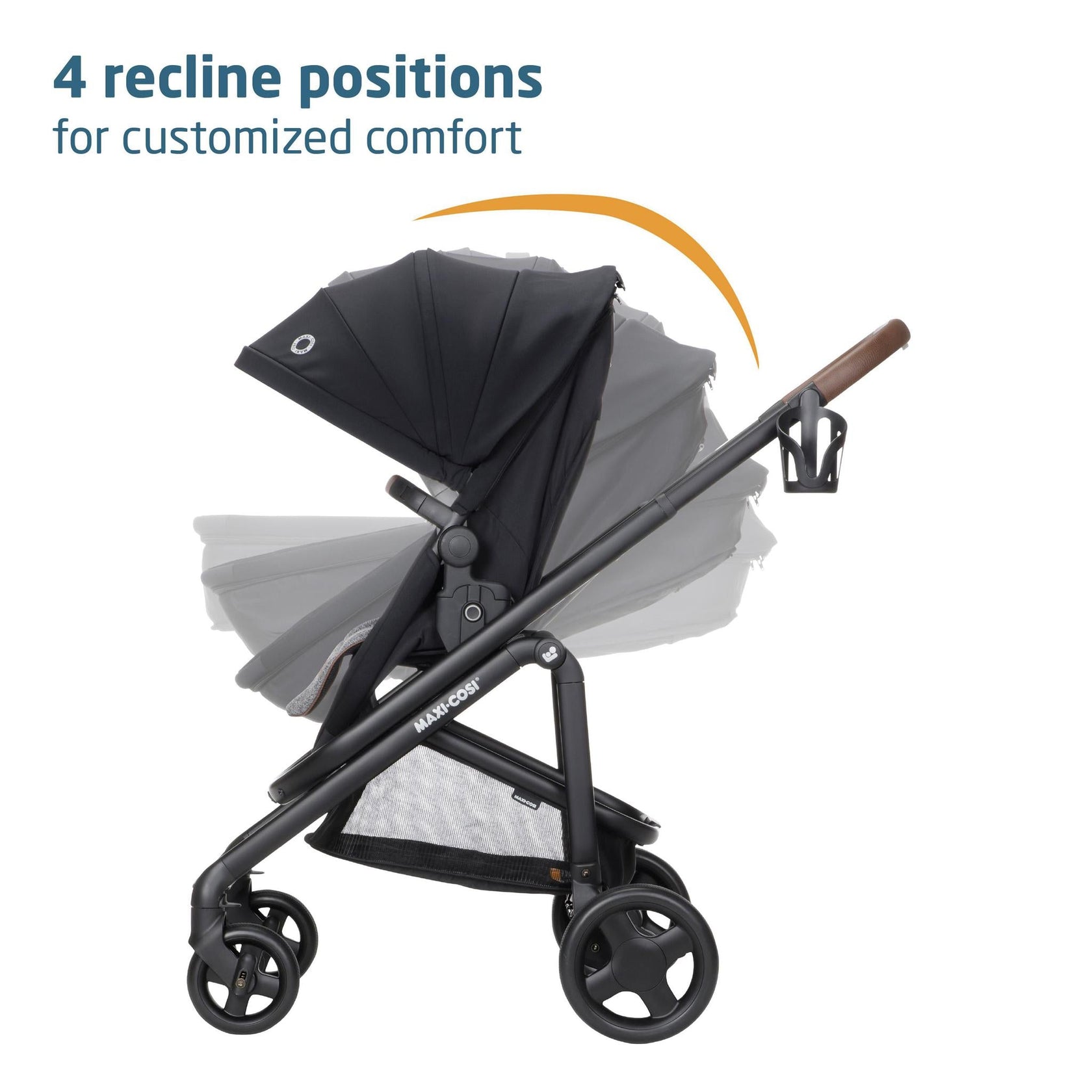 Maxi Cosi Tayla Max Stroller - Onyx Wonder - Comfort and Protection for Every Ride