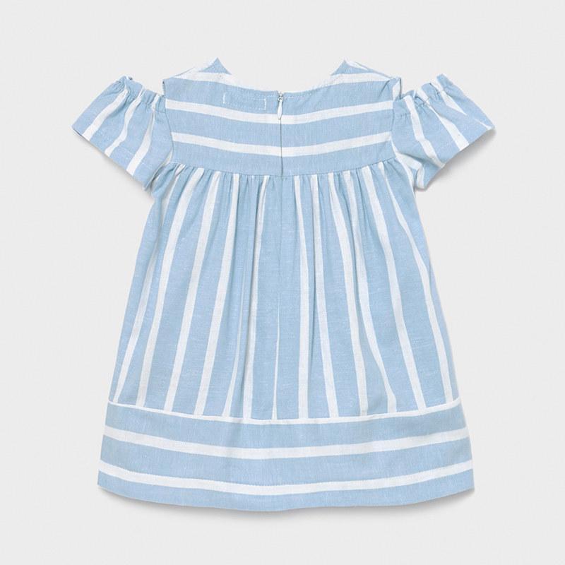 Mayoral Striped Dress Baby Girl