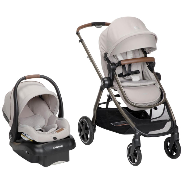 Maxi Cosi Zelia™² Luxe 5-in-1 Modular Travel System - New Hope Tan