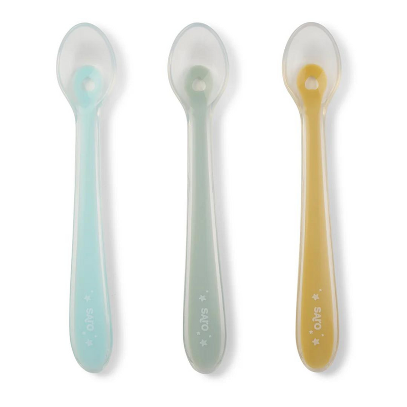 Silicone Spoons - Mint Combination