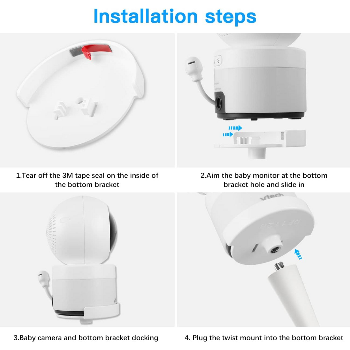 Baby Monitor Vtech Versatile Twist Mount