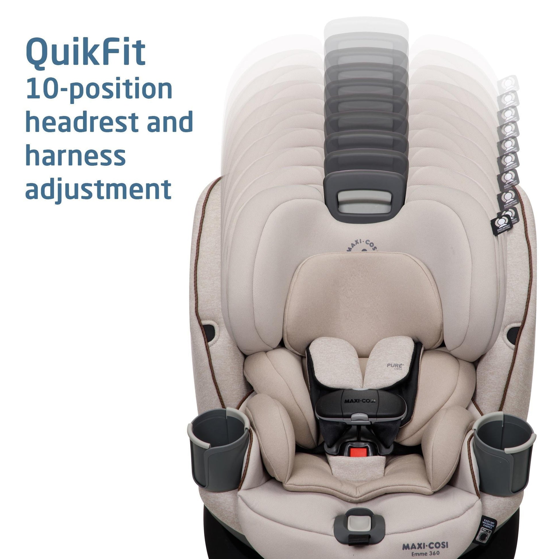 Maxi Cosi Emme 360 Rotating All-in-One Car Seat - Desert Wonder - Luna Baby Store Miami