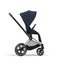 Cybex Priam 4 Complete Stroller Rose Gold Nautical Blue