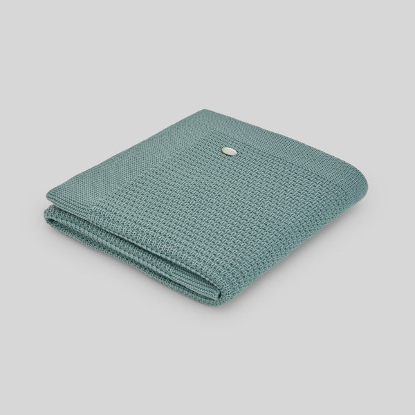 Knit Newborn Blanket Pombas - Gem