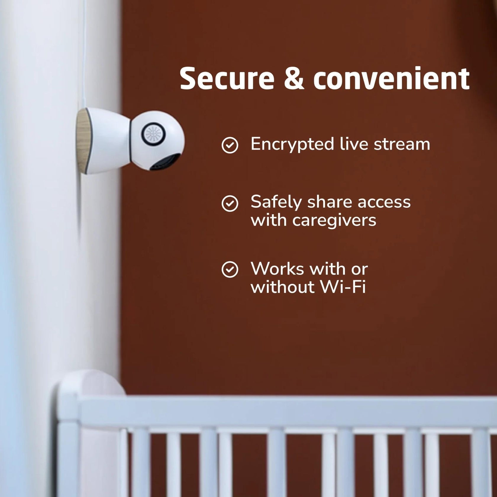 Maxi Cosi See Pro 360 Baby Monitor - Travel Friendly Parent Display