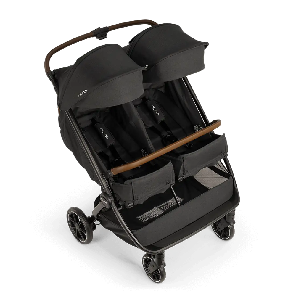 Nuna Trvl Dubl Stroller - Caviar