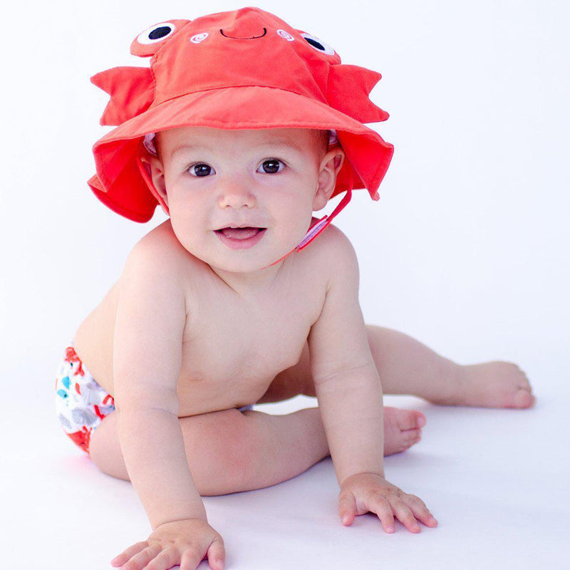 Zoocchini UPF50+ Baby Swim Diaper & Sun Hat Set - Luna Baby Modern Store